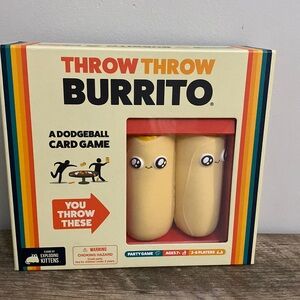 Throw Throw Burrito A Dodgeball card game